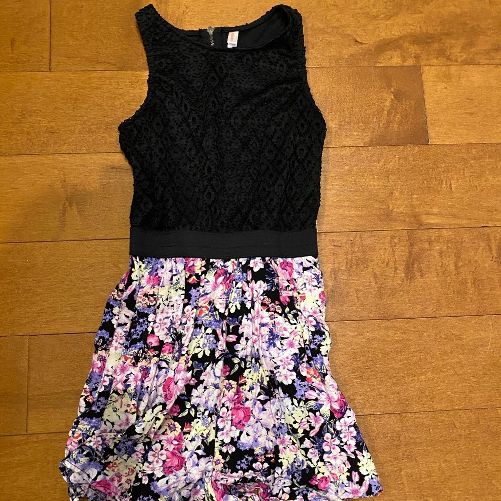 Floral ROMPER open back
